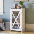 thumbnail image 4 of Sauder Cottage Road Cabinet White in Engineered Wood-White, 4 of 10