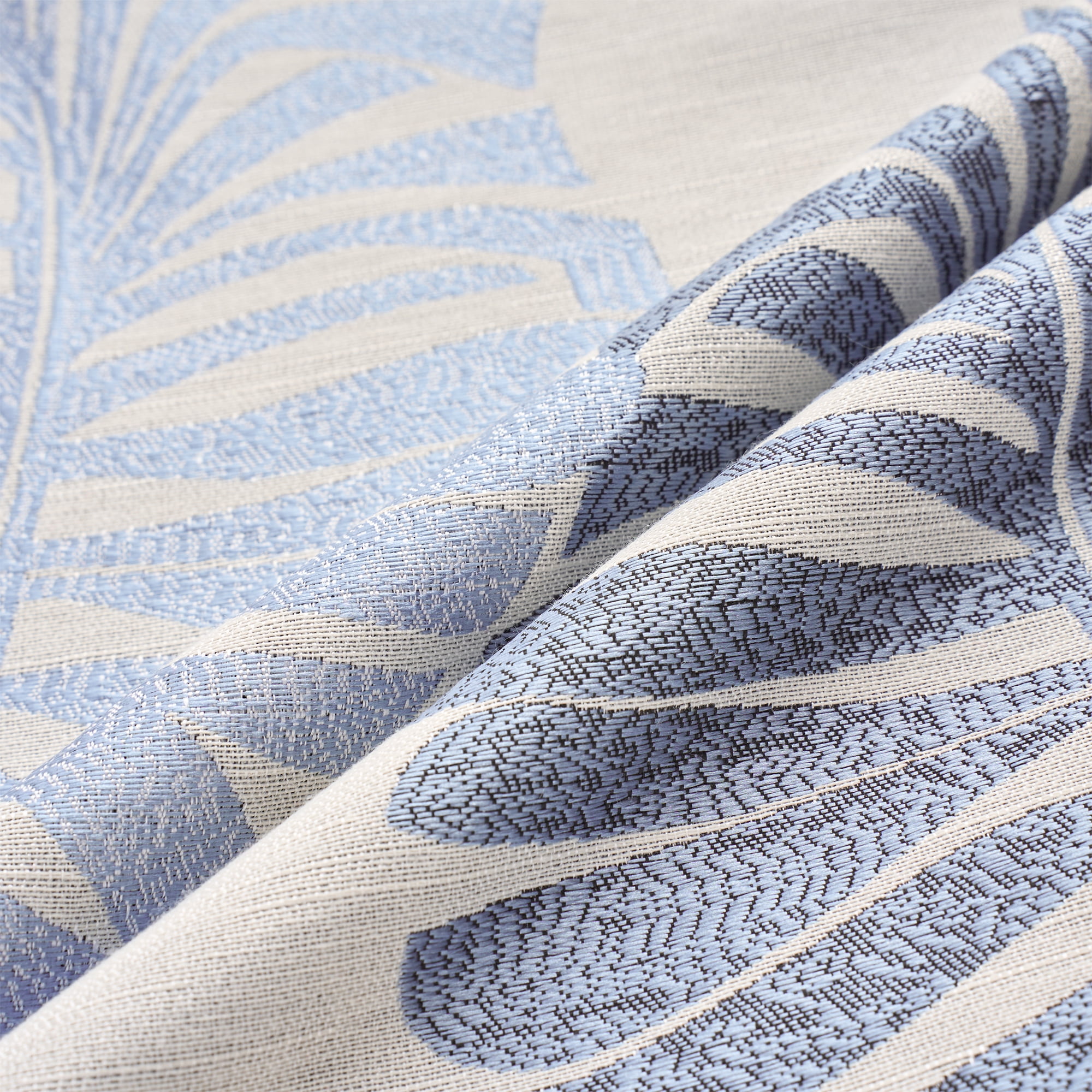 Unique Bargains Set of 2 Boho Palm Leaf Jacquard Throw Pillow with Tassel Edge Green