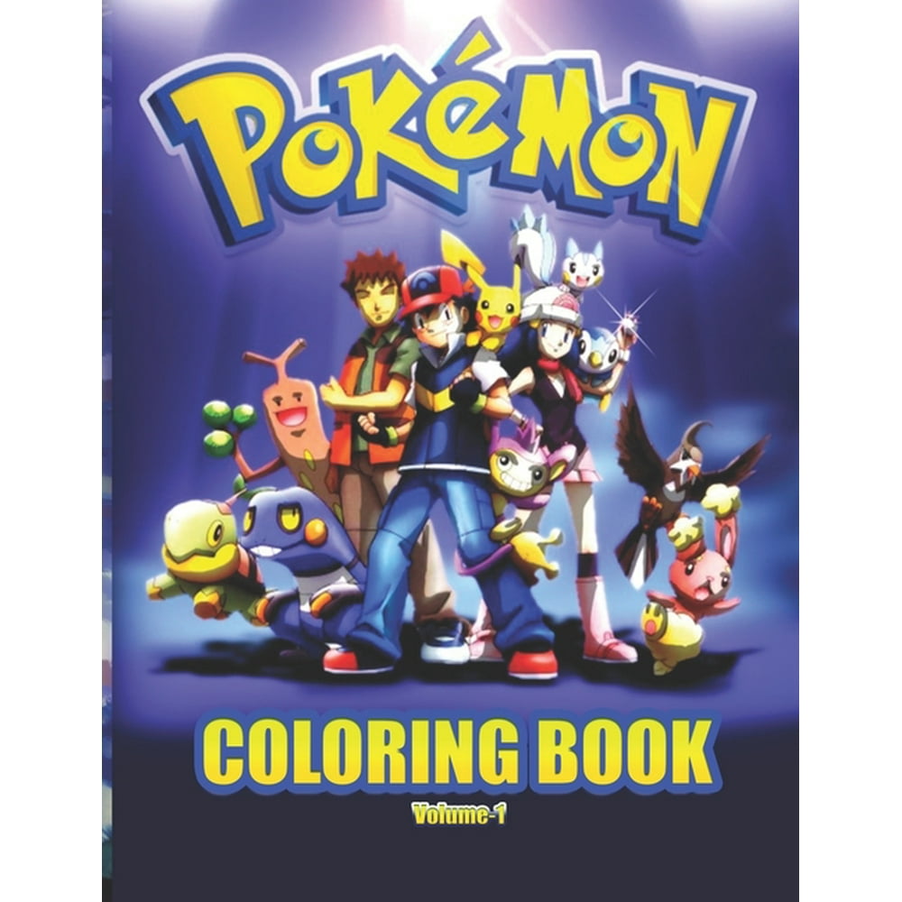 10 Pokemon Coloring Book Walmart: Unleash Your Inner Artist and Catch 'Em All!