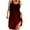 Red, variant on IROINNID Women's Sundress Sleeveless Scoop Neck Casual Flowy Swing Beach Dresses Prints Drop Waist Dress