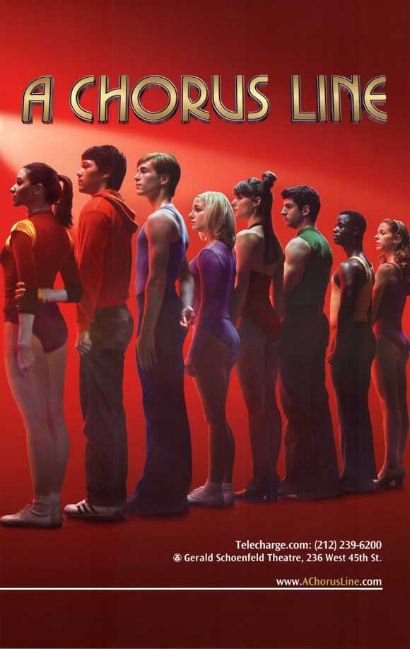A Chorus Line 11x17 Broadway Poster