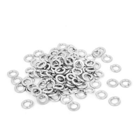 Stainless Split Lock Washer - 100pcs 304 Stainless Steel Split Lock Spring Washers #6 Screw Spacer Pad
