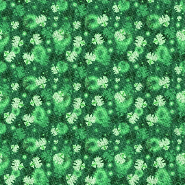 Ahgly Company Machine Washable Indoor Square Transitional Forest Green Area Rugs, 4' Square