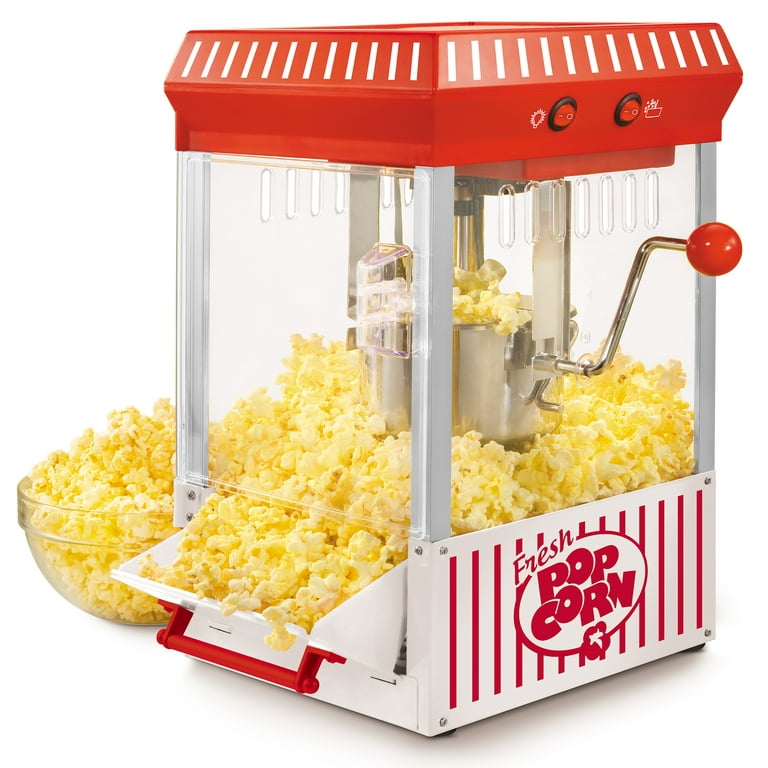 Nostalgia Electrics Nostalgia Vintage 2.5-Ounce Professional Kettle Popcorn  and Concession Cart, 45 Inches Tall, Makes 10 Cups of Popcorn, Kernel  Measuring Cup, Oil Measuring Spoon and Metal Scoop & Reviews