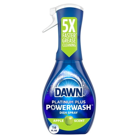 Dawn Powerwash Apple Dish Spray, Dish Soap Starter Kit, 16 Fl Oz