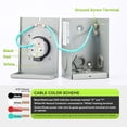 thumbnail image 4 of Caja de entrada de generador RVMATE Pre-Drilling 30A NEMA L14-30P, 4 of 6