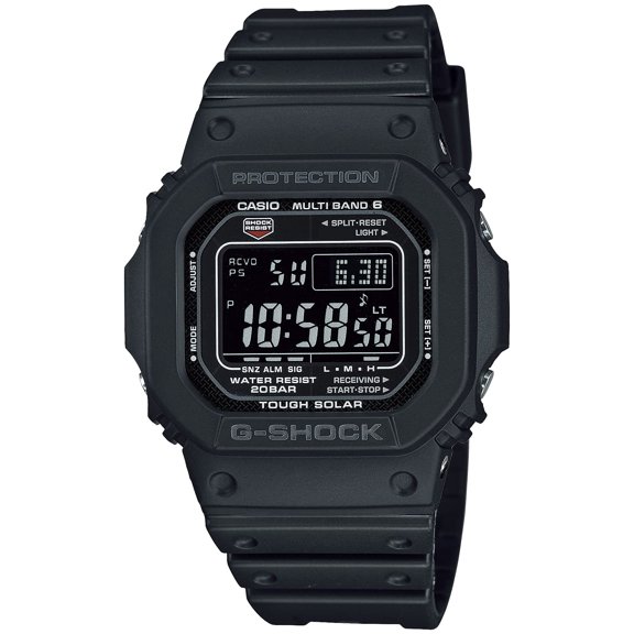 CASIO G-Shock GW-M5610U-1B 20 ATM Water Resistant Solar Radio Wave GW-M5610 Series