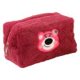thumbnail image 1 of Bolso de almacenamiento bonita de felpa con cremallera, Bolso de cosméticos con animales de dibujos animados, organizador de maquillaje, 1 of 5