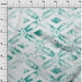 thumbnail image 3 of oneOone Viscose Chiffon Sea Green Fabric Geometrical Water Color Sewing Craft Projects Fabric Prints By Yard 42 Inch Wide, 3 of 4