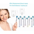 thumbnail image 3 of Angzhili 8Pcs SB-17A Toothbrush Replacement Heads, 3 of 8