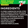 thumbnail image 4 of 7UP Caffeine Free Zero Sugar Lemon Lime Soda Pop, 12 fl oz, 3 Pack Cans, 4 of 6