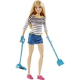 thumbnail image 6 of Barbie Walk & Potty Pup Set with Doll & Tail-Activated Pooping Puppy, 6 of 8