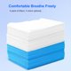 thumbnail image 3 of 20 piezas sábanas de Spa para cama, sábana de mesa de masaje desechable, funda de cama impermeable, Eccomum Agujero redondo/Blanco, 3 of 7