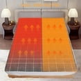 thumbnail image 2 of Heated Mattress Pad Queen Size,80"x60" Electric Bed Warmer with Dual Controller 6 Heat Settings & Auto Off,Deep Pocket Fit Machine Washable,Black, 2 of 6