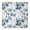 Pioneer Flower Floral-2, variant on Pioneer Flower Floral Print Pattern Square Fitted Tablecloth with Elastic Edge,Square Table Cover,Washable Elastic Table Cover for Home Kitchen Party Decor 34"x34"