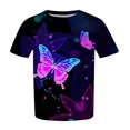 thumbnail image 4 of YDLCAFD T-Shirts pour Femmes T-Shirts Graphiques Chats Amusants Hauts Grande Taille pour Femmes Été Décontracté Manches Courtes T-Shirts Surdimensionnés Col Rond T-Shirts Basiques, 4 of 4