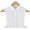 Round neck, variant on Ywmsfl Korean Women Elegant White False Fake Collar Vertical Stripes Adjustable Detachable Lapel Half-Shirt Blouse