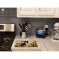 thumbnail image 2 of Collie Fall Kitchen Pumpkins Glass Cutting Board Large 12 in x 15 in, 2 of 5