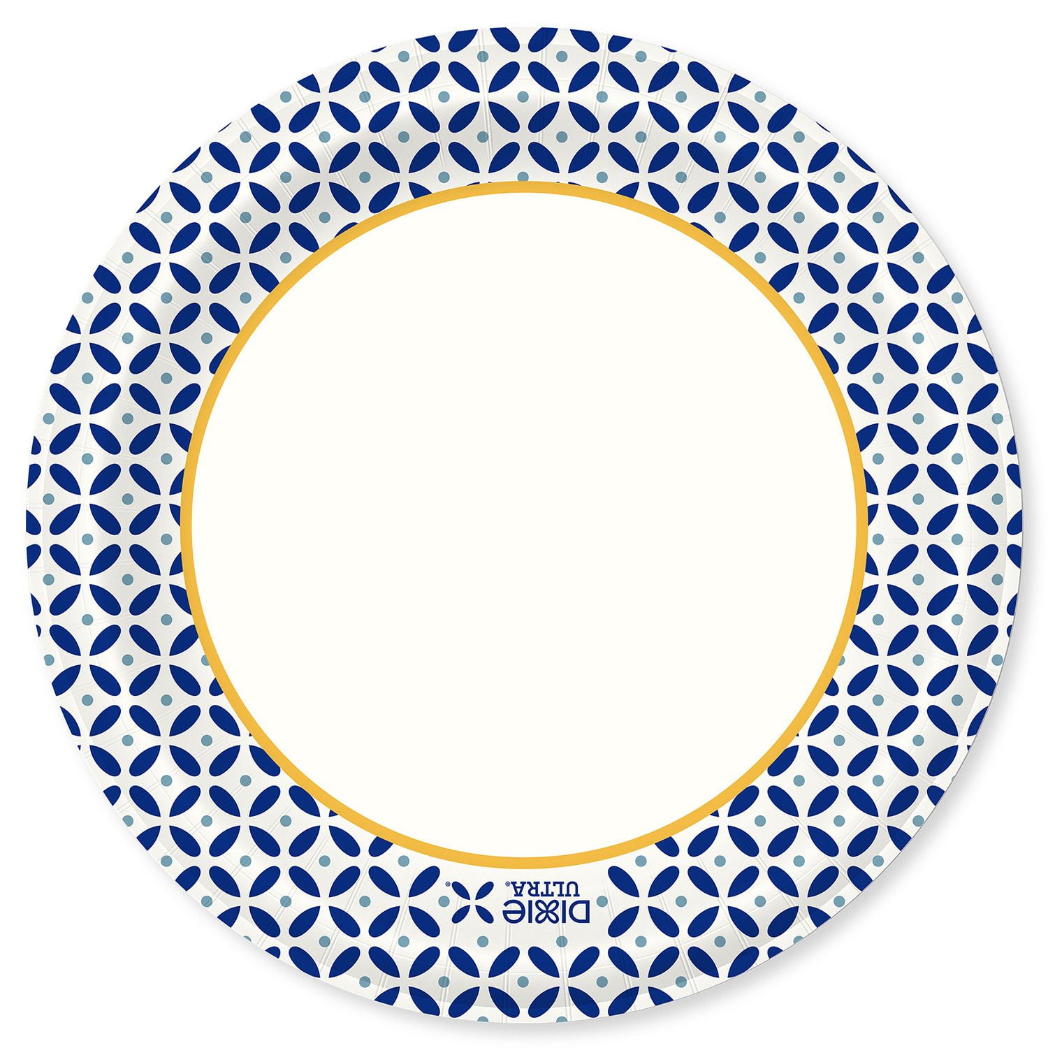 Dixie Ultra Disposable Paper Plates, 10-1/16 in. Dinner Size, Printed, 176  Count