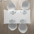 thumbnail image 4 of Ambesonne Olivia Place Mats Set of 4, Letter Cake Girl Name, Standard Size, Multicolor, 4 of 4