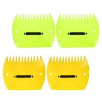Worgeous 2 Pairs Of Garden Leaf Collector Leaf Rakes For Lawns Heavy Duty Yard Rakes For Leaves Hand Rake Garden Tool Leaf Grabbers For Yard Work Garden Yard