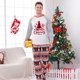 thumbnail image 4 of 2023 Family Christmas Matching Outfits Santa Tree Print Sleepwear Parent-child Pajamas Set Baby Romper Xmas Family Look Clothes, 4 of 4