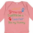 thumbnail image 4 of Inktastic Teacher Like Mommy Boys or Girls Long Sleeve Baby Bodysuit, 4 of 5