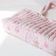 thumbnail image 4 of A-2115# Bolso mano versátil floral gran capacidad algodón para mujer (Rosa L) rosa talla, 4 of 9