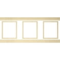 thumbnail image 6 of Ekena millwork 94 1/2"L (Adjustable 40"H to 44"H) Ashford Square Panel Traditional Wainscot Paneling Kit, 6 of 10