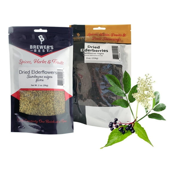 Home Brew Ohio - Home Brewing Flavor Bundle- Elderberry Elderflower