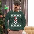 thumbnail image 5 of Christmas Sweatshirt, Funny Ugly Christmas Sweater, Soccer Snowman Ugly Christmas Sweater, Funny Football Christmas Sweater, 5 of 5