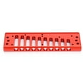 thumbnail image 3 of Blues Hormonica Comb, Harmonica Comb Small Size Comfortable Rounded Frame  For Musical Instrument Parts For Harmonica Lover, 3 of 8