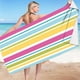 thumbnail image 5 of Stripe Series Microfiber Towels Large Bath Towels Beach Towels, 5 of 8