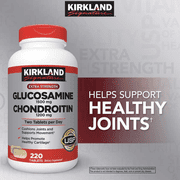 Kirkland Signature Glucosamine & Chondroitin, 220 Tablets