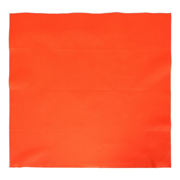 Láminas de tela de fieltro suave para proyectos de manualidades de bricolaje, costura para jardín de infantes, material de fieltro naranja para la clase de arte infantil, tapete de fieltro, tela suave