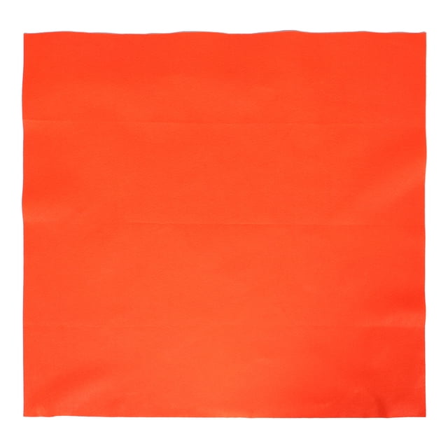 Láminas de tela de fieltro suave para proyectos de manualidades de bricolaje, costura para jardín de infantes, material de fieltro naranja para la clase de arte infantil, tapete de fieltro, tela suave