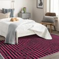 thumbnail image 4 of Stripe Rugs for Living Room Bedroom - Geometry Rug 5x8 - Trippy Carpet for Home Decor - Washable Non Slip Patterned Indoor Large Area Rug - Soft & Low Pile (ZL&872), 4 of 7
