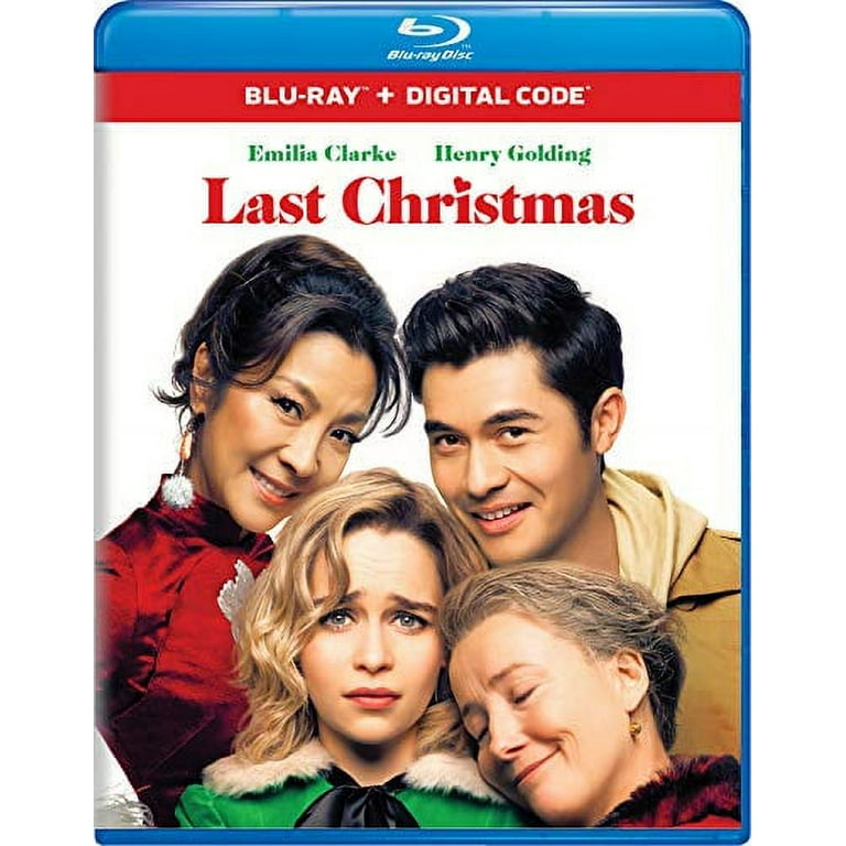 Universal Studios Last Christmas Movie Blu-ray + Digital Copy