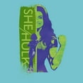 thumbnail image 2 of Girl's She-Hulk: Attorney at Law Proud To Be Hero  Graphic Tee Tahiti Blue Medium, 2 of 4