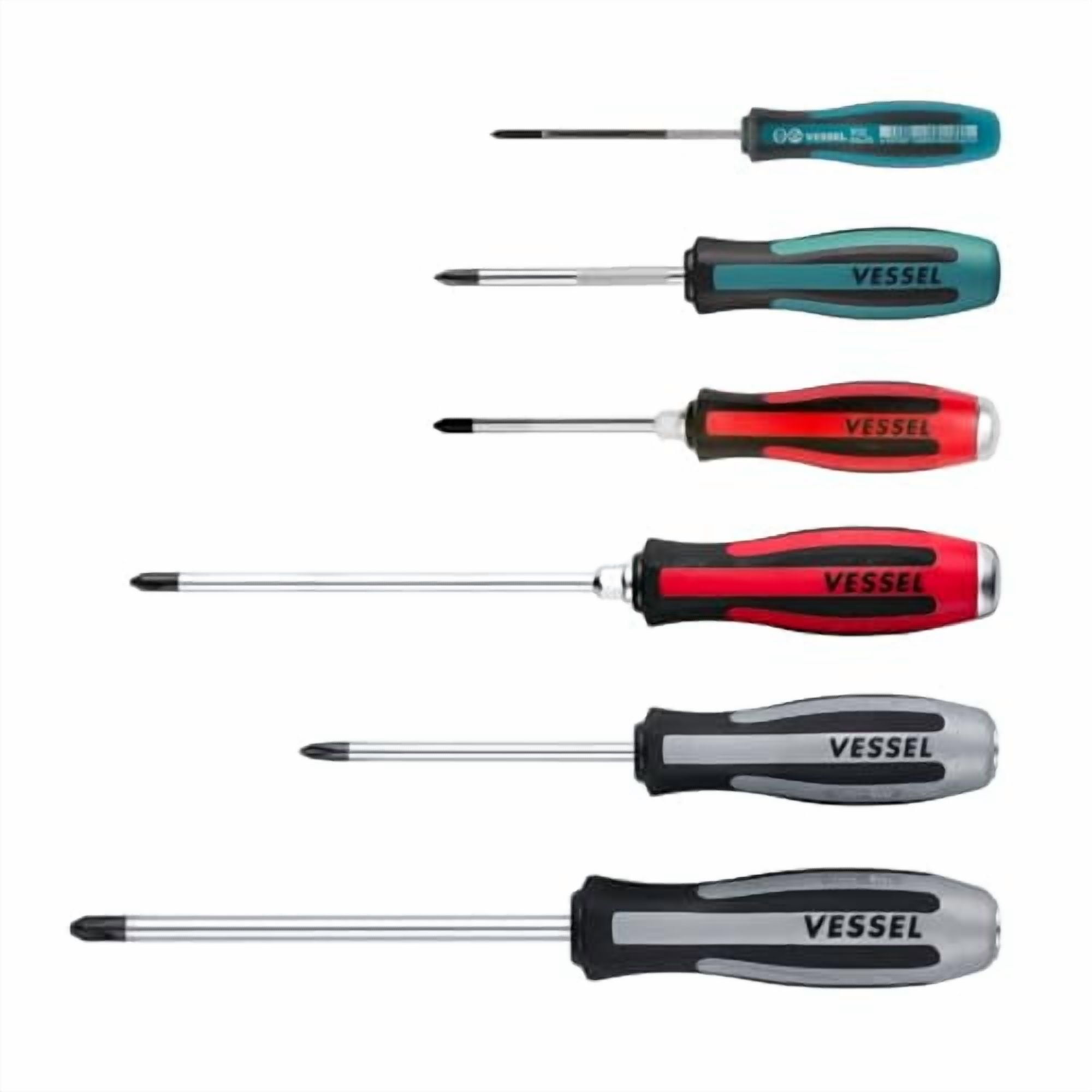 VESSEL MEGADORA JISDRIVE Screwdriver 6PC. Set
