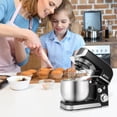thumbnail image 3 of Kitchen in the box Stand Mixer,3.2Qt Small Electric Food Mixer,6 Speeds Portable Lightweight Kitchen Mixer for Daily Use with Egg Whisk,Dough Hook,Fl, 3 of 7
