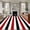 Red, variant on 2'x6' Rug Runners for Hallways Kitchen, Aqua Ombre Grey Striped Non Slip Entryway Beside Floor Carpet Runner, Farmhouse Stripe Modern Washable Laundry Room Bedroom Throw Rugs Mat for Family Pet