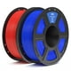 thumbnail image 1 of Filamento para impresora 3D ELEGOO PETG, 1,75 mm, rojo y azul, 2 kg, 1 of 5