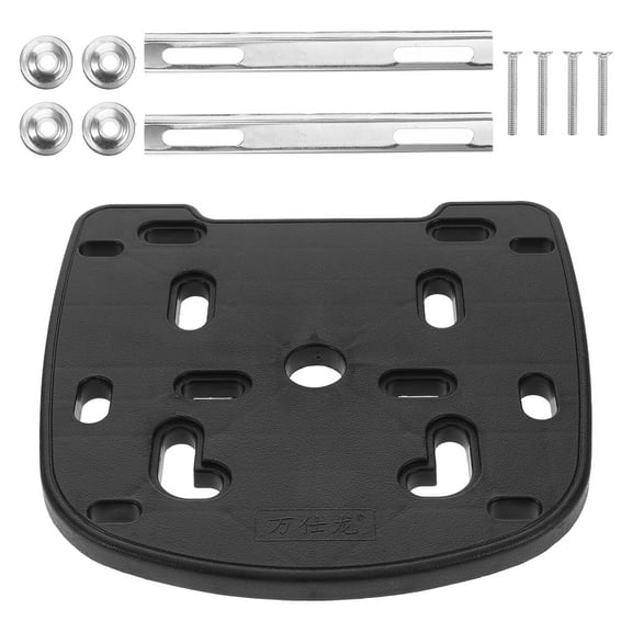 OUNONA 1 Set Motorcycle Rear Luggage Rack Accessory Replaces Carrier Holder Flat Mount Trunk Fitting for Motorcycle