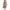 Beige, variant on Viadha Fashion Women Casual Large Size Solid Short Sleeve V Neck Evening Dresses
