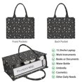 thumbnail image 2 of Large Capacity Tote Bag,Black Beige Sun Moon Star Planet Pattern Handbag Fashion Luxury Tote Bag,15.7"x13"x 5.1" Inches,Laptop Compatible, 2 of 6