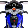 thumbnail image 4 of Moto Montable Eléctrica 6v Carrito Niño Música Luz Usb azul Little monkey, 4 of 5