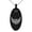Black, variant on Stainless Steel Greek Mythology Pegasus Engraved Small Oval Charm Pendant Necklace