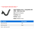 thumbnail image 2 of Upper Radiator Hose - Compatible with 2000 - 2004 Volvo S40 2001 2002 2003, 2 of 2