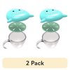 (2 pack) Melii Snack Container with Finger Trap - Shark